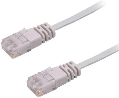 Image de Microconnect V-UTP607-FLAT - Câble réseau (7 m, Cat6, U/UTP (UTP), RJ-45, RJ-45, gris)