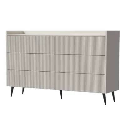 Produktbild von AX LIVING Kommode mit Schubladen Acaddo  – 150 cm Breite, Kaschmir