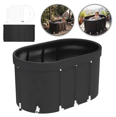 Produktbild von ACXIN Mobile Eistonne aufblasbar Kältebad Eisbad Wanne Kältebecken 397 Liter für Zuhause Garten Balkon Sauna Muskelregeneration mit Schutzabdeckung
