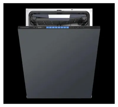 Küppersbusch 60 cm Geschirrspüler mit 8 Programmen, 7 Sonderfunktionen und Flexscharnier G6564.0v Frontansicht geöffnet