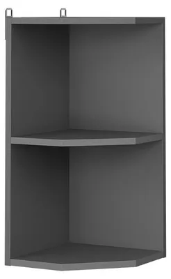 Imagen del producto de Armario colgante Vicco R-Line Antracita/Antracita 30 cm con 2 scomparti, Model 60563