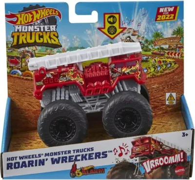 Obrázek produktu pro Hot Wheels Monster Trucks HDX65, Monster Truck, 3 rok/roky, LR44, Plast, Kov, Červená