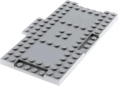 Produktbild von 1x Lego Bau Platte modifiziert 8x16 neu-hell grau Steine 10771 6099209 18922