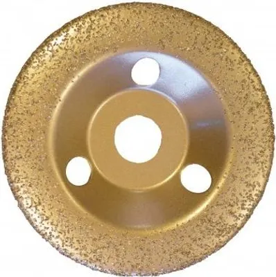Zdjęcie produktu dla Tarcza szlifierska EDMA 125 mm drobnoziarnista 36