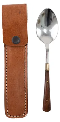 Produktbild von Spätmittelalterlicher Löffel aus Edelstahl Holzgriff