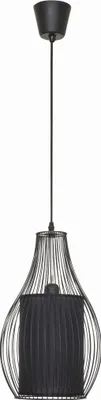 Zdjęcie produktu dla Żyrandol CAMILLA czarny 1xE27x40W metal wym:120x26x26cm IP20 Nowodvorski Lighting