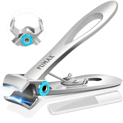Productafbeelding van Nagelknipper voor dikke nagels, voetnagelknipper, groot model met lange handgreep, roestvrij staal, 15 mm opening, zilverkleurig