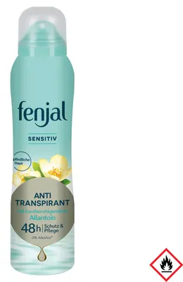 Obrázek produktu pro Fenjal Antitranspirant Spray sensitiv 48h mit Allantoin 150ml