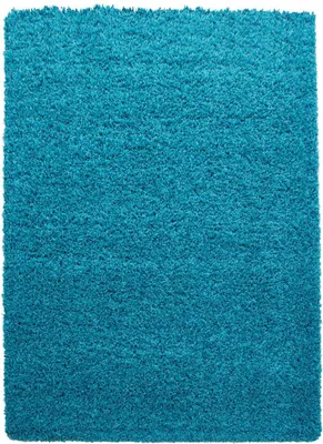 Image de Tapis à poils longs avec motif uni tissé UNI L