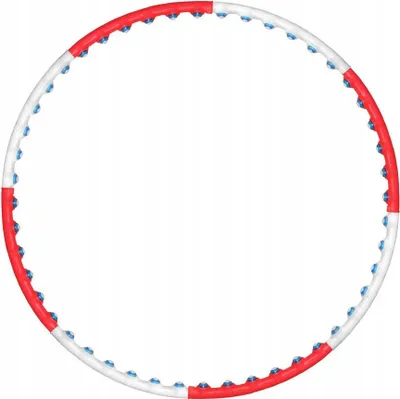 Obrázek produktu pro Jinpoli ANION hula hoop s masážními hroty břišní trenažér 105 cm fitness 0,85 kg