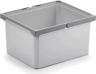 Immagine prodotto di Cestino di sistema Naber Cox® Cestino di ricambio, grigio chiaro (18 litri).