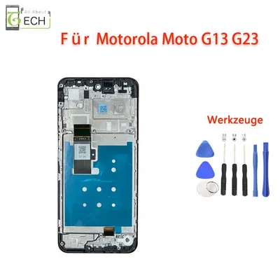 Produktbild von Für Motorola Moto G13 / G23 XT2331 Display LCD mit Rahmen Bildschirm Touchscreen