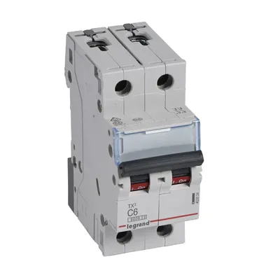 Obrázok produktu pre Legrand TX3, Miniatúrny istič, Typ C, IP20, 240 - 415 V