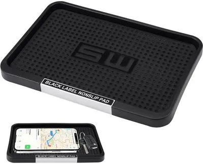 Immagine prodotto di Tappetino antiscivolo per cruscotto auto con protezione per cellulare
