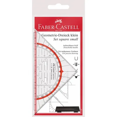 Obrázek produktu pro Faber-Castell 177199, Červená, Průhledná, cm, mm, 2,2 mm, 80 mm, 160 mm