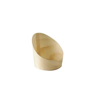 Produktbild von 50 Snackbecher, Holz pure Ø 6,5 cm · 7,2 cm