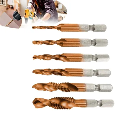 Produktbild von Kobalt Gewindebohrer Set M3-M10 6-teilig