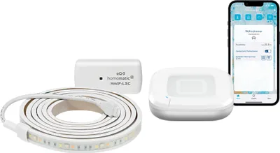 Produktbild von HOMEMATIC IP Starterset Lightstrip Set + Access Point 2