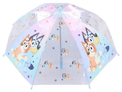 Zdjęcie produktu dla Vadobag Bluey Rainy Days, Pełnowymiarowa, Wielobarwny, Bluey, Chłopak, dziewczyna, Dziecko, 71 cm