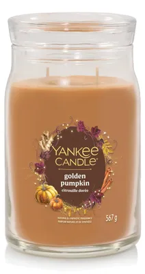Obrázok produktu pre Yankee Candle 2653156E, Kolo, Oranžová, Priehľadná, Tekvica, 90 h, 1 kusov