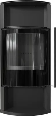 Immagine prodotto di Stufa a legna in acciaio KRATKI TOFA Ø 150 8 kW nero thermotec