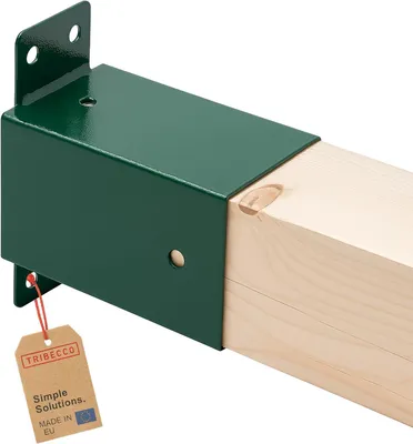 Produktbild von TRIBECCO® Schaukelverbinder Schaukel-Wandverbinder Vierkant 90/90 mm (Grün)