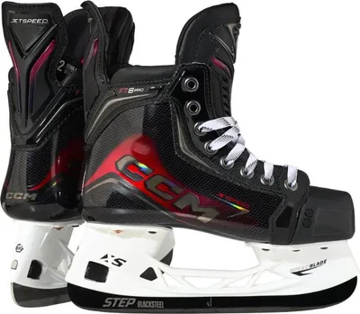 Produktbild von CCM Jetspeed FT8 Pro Schlittschuhe Junior, Weite :R = Regular, Größe:01.5 (34.0)