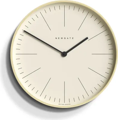 Produktbild von Newgate Mr Clarke – Wanduhr – Helles Holz, 40 cm
