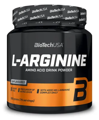 Immagine prodotto di BioTech USA L-Arginina 300 g / Arginina / 100% pura l-arginina in polvere