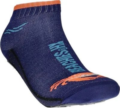 Produktbild von Rutschfeste Strandsocken aus Textil mit Gummisohle, Blau, Größe 34-36