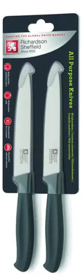 Produktbild von Richardson Sheffield Küchenmesser, 2-teilig, grau