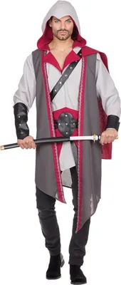 Mittelalter Kostüm Krieger Artus für Herren Gr. 48-54 Assassine SALE Filmheld Fasching Karneval Mottoparty