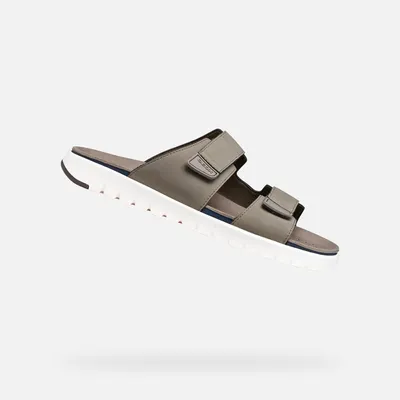 Produktbild von Geox Graue Herren-Sandalen Flextride S 46