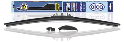 Produktbild von alca® Scheibenwischer SUPER FLAT 400 mm: Flaches Wischerblatt mit Spoiler