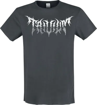 Produktbild von Trivium T-Shirt Herren Logo charcoal Amplified, Band-Merch, Bands 100% Baumwolle M
