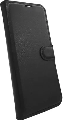 Zdjęcie produktu dla Etui książkowe "Fancy" kompatybilne z GOOGLE PIXEL 7 etui na telefon komórkowy etui portfelowe z funkcją podstawki, miejsce na karty czarne