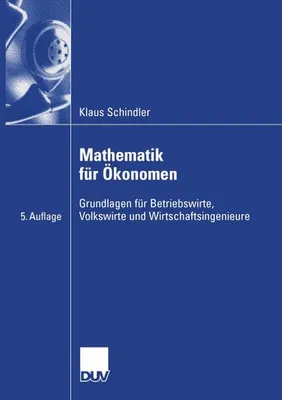Obrázok produktu pre Mathematik für Ökonomen