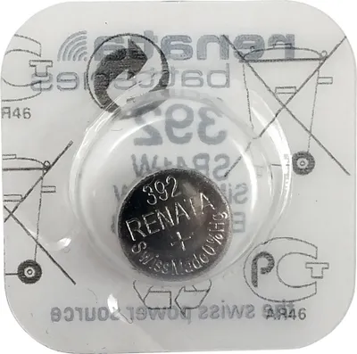 Produktbild von Renata SR41W Batterie Silberoxyd Knopfzelle 1,55 V für Armbanduhren