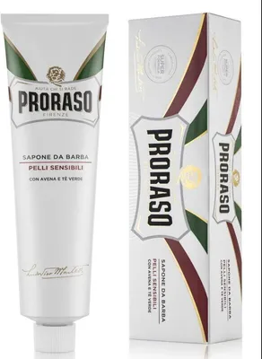 Produktbild von Proraso Sensitive Skin Shaving Soap In Tube Rasierseife für empfindliche Haut 150 ml
