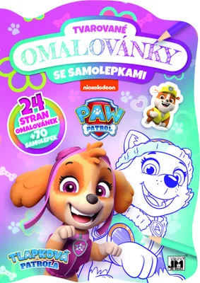 Produktbild von Tvarované omalovánky Tlapková patrola