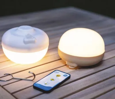 Produktbild von New Garden CHERRY BULB BATTERY Solar&Recharge,white,warm light
