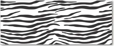 Produktbild von Tulup® Leinwandbild - 125x50 cm - Wandkunst - Drucke auf Leinwand - Leinwanddruck - Sonstige - Schwarzweiß - Zebra Hintergrund
