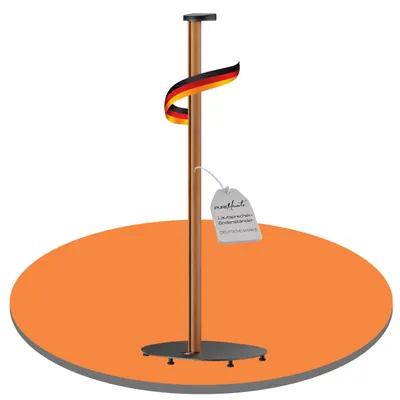 Produktbild von PureMounts Lautsprecher Ständer Standfuß Boxenständer für Sonos Era 100 300