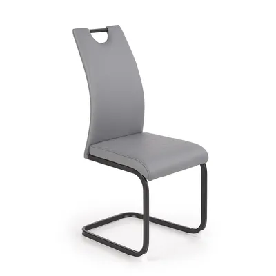 Produktbild von Halmar Essensstuhl K371 - grau / chrom