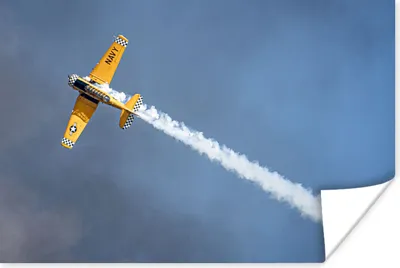 Produktbild von MuchoWow® Poster Flugzeuge - Fliegen - Rauchen 30x20 cm - Plakate - Print