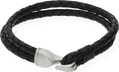 Produktbild von JuwelmaLux Armband JL28-03-0010 Leder schwarz