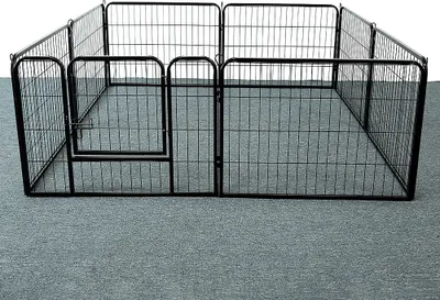 Produktbild von Welpenauslauf Laufgitter Welpenfreigehege Freilaufgehege Hundegehege Laufstall Zaun Gitter Welpen 8-Eck Freilaufgehege