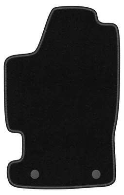 Image de Tapis conducteur en moquette pour Renault Laguna I 1994-2001 (break/liftback) – 1 pièce, noir, sur mesure – Wielganizator BASIC