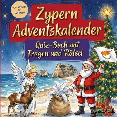Produktbild von Zypern-Adventskalender: Quiz-Buch mit Fragen und Rätsel