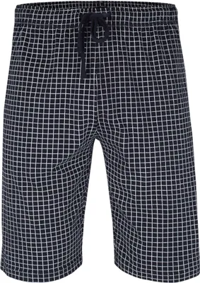 Produktbild von Ceceba heren pyjamabroek kort, donkerblauw met wit geruit